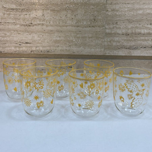 Water Tumbler Printed - set of 6