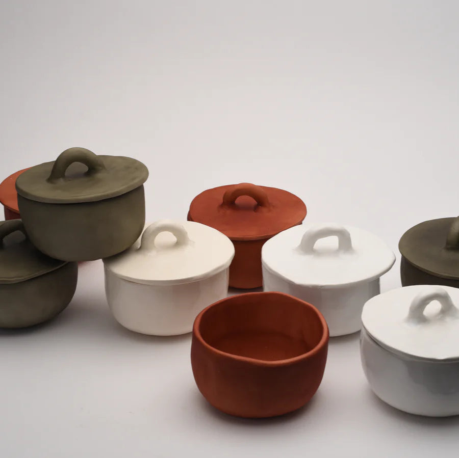 Ceramic mini jar