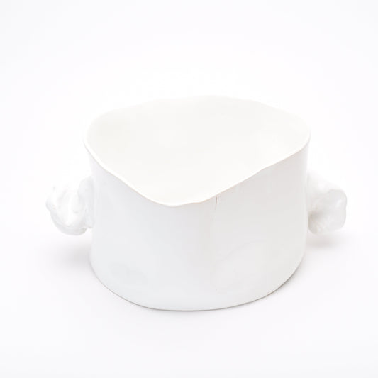 Ceramic Organic Bowl with two hands