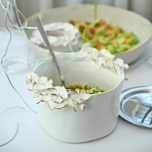 Ceramic Deep Cloud Bowl