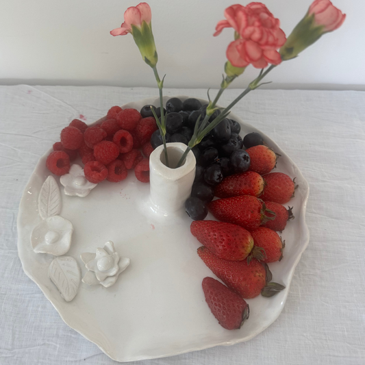 Ceramic Cookie Plate