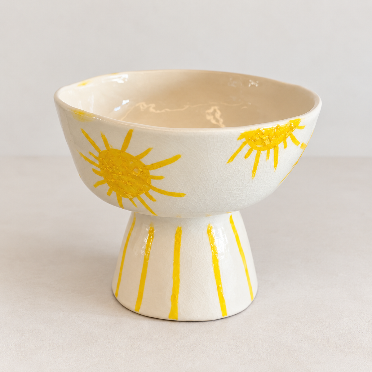 Doodled Icecream bowl- set of 2