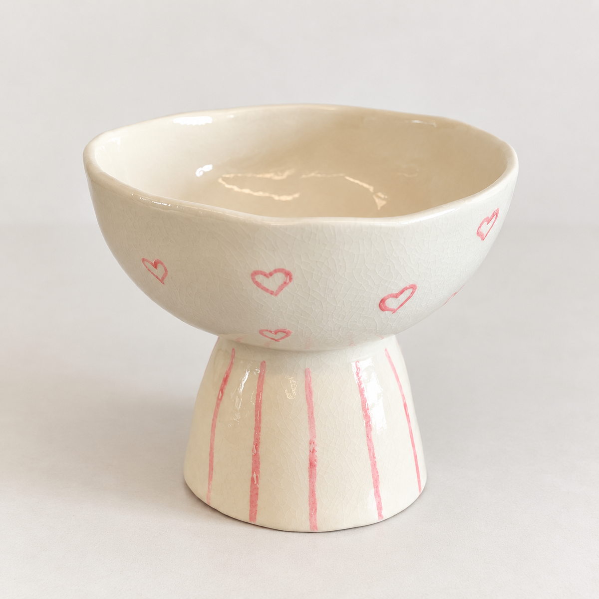 Doodled Icecream bowl- set of 2