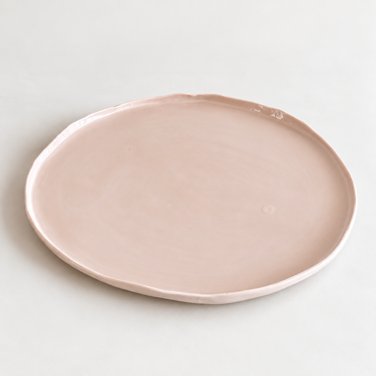 Oversized Round Flat