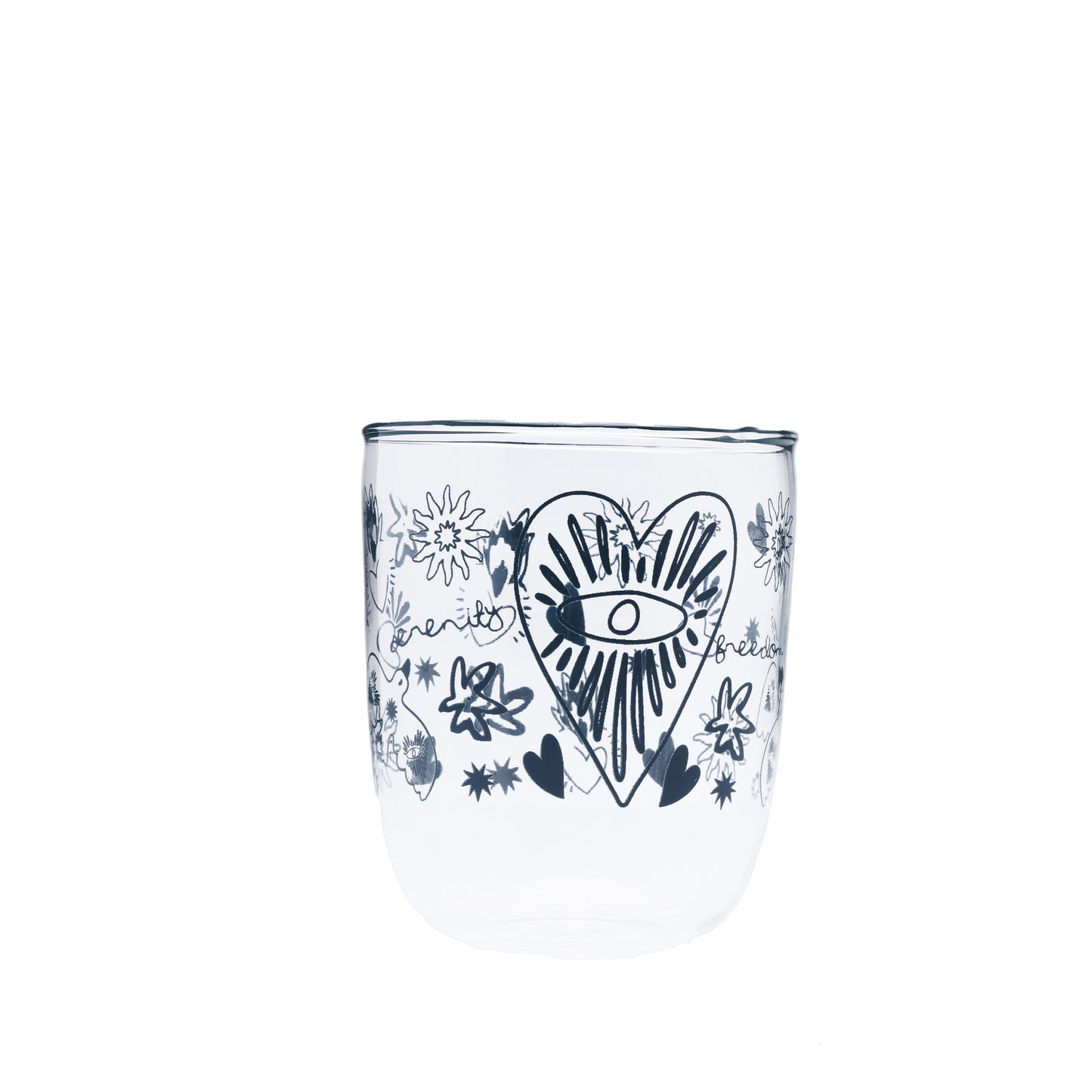 Water Tumbler Printed - set of 6
