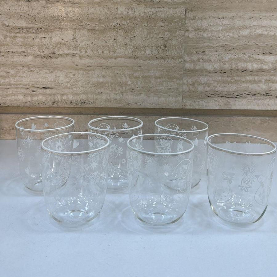 Water Tumbler Printed - set of 6