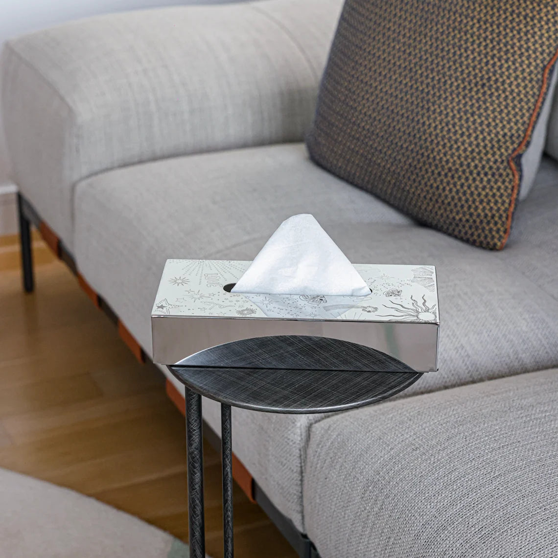 Rectangular Tissue Box- Tropical Print