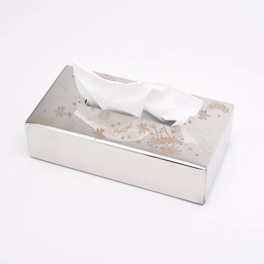Rectangular Tissue Box- Tropical Print