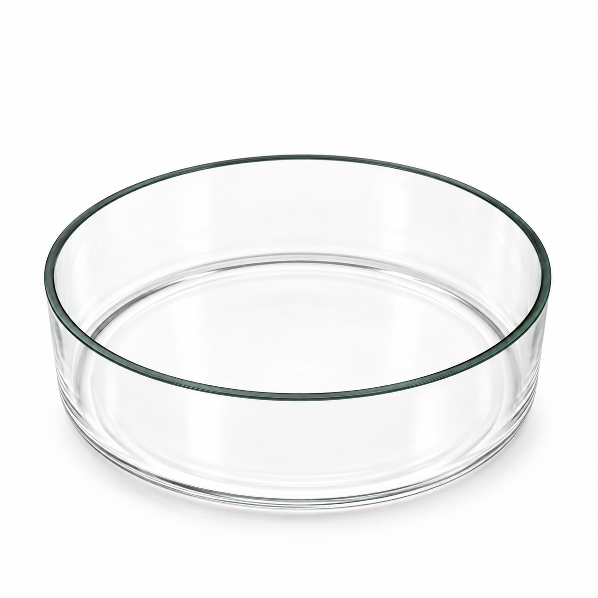 Round Glass Bowl
