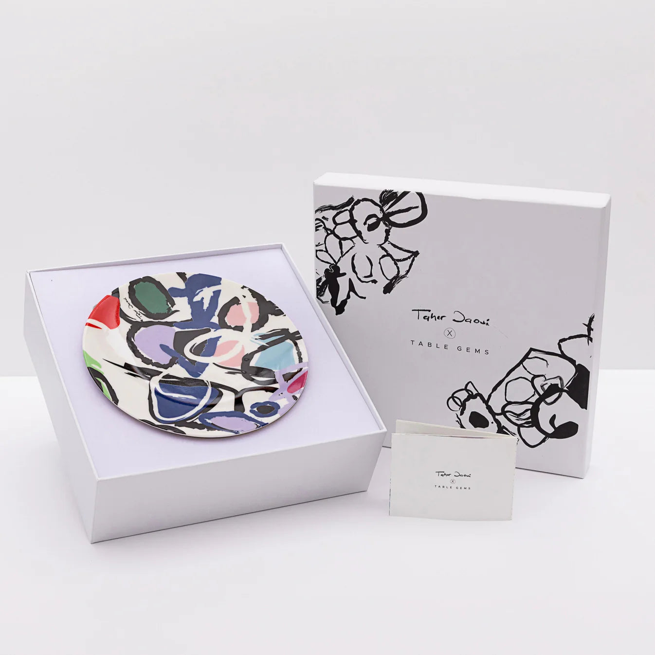 Taher Jaoui Dessert Plates (set of 6)